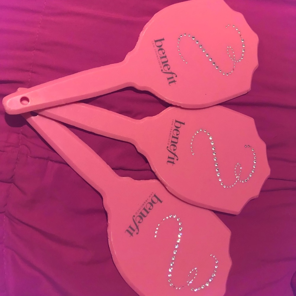 Benefit Cosmetics Station mirror.